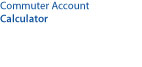 Commuter Account Calculator