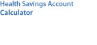 Health Savings Account Calculator