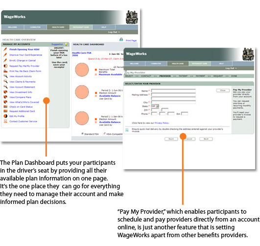 Employee Site Screenshot