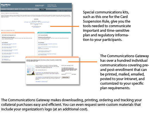 Employer Site Screenshot