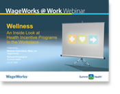 Wellness at Work: Proving the Value of Health