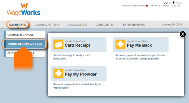 Tour Your Dashboard WageWorks